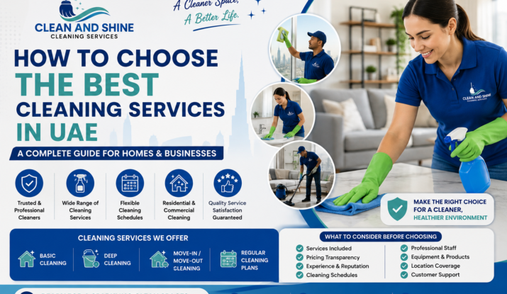 Best cleaning services in UAE for homes and businesses
